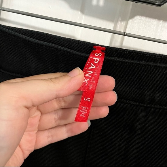 Spanx Jean-Ish Ankle Leggings Jeggings Black Large W1 - Picture 4 of 9